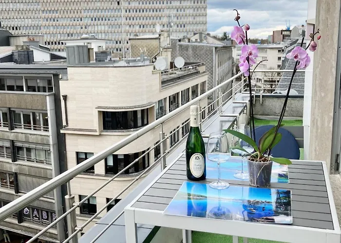 شقة Unique Penthouse Joseph Ii Von Habsburg 1-4 Personnes A Cote De Louis Vuitton