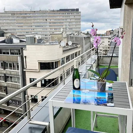 아파트 Unique Penthouse Joseph Ii Von Habsburg 1-4 Personnes A Cote De Louis Vuitton